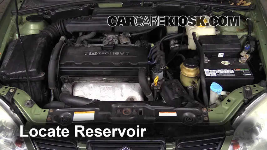 2005 Suzuki Forenza LX 2.0L 4 Cyl. Wagon Windshield Washer Fluid Add Fluid